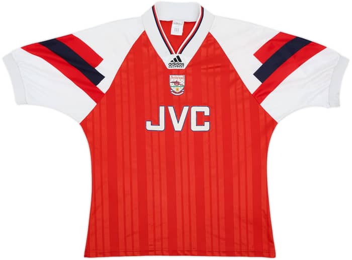 1992-94 Arsenal Home Shirt Wright #8 - 6/10 - (M/L)