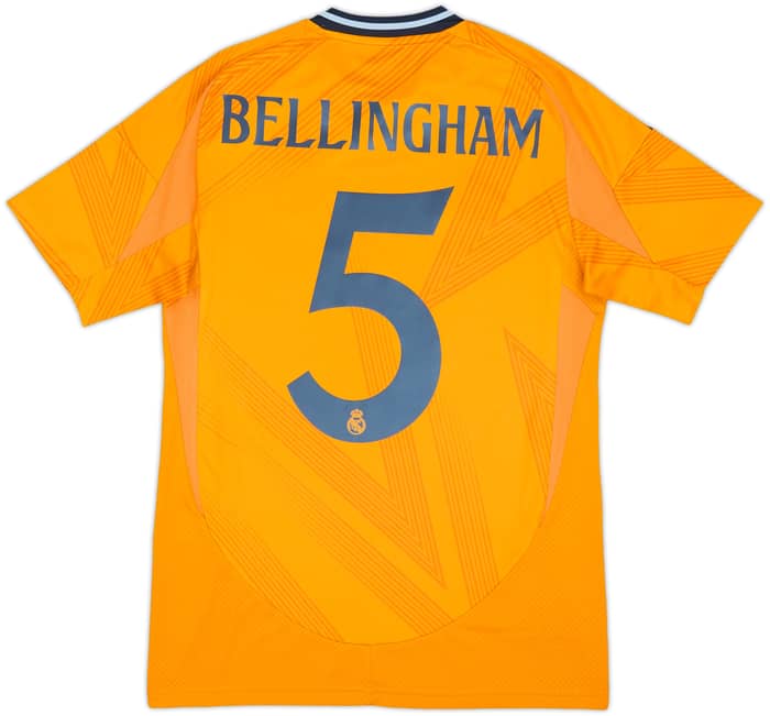 2024-25 Real Madrid Away Shirt Bellingham #5 - 6/10 - (S)