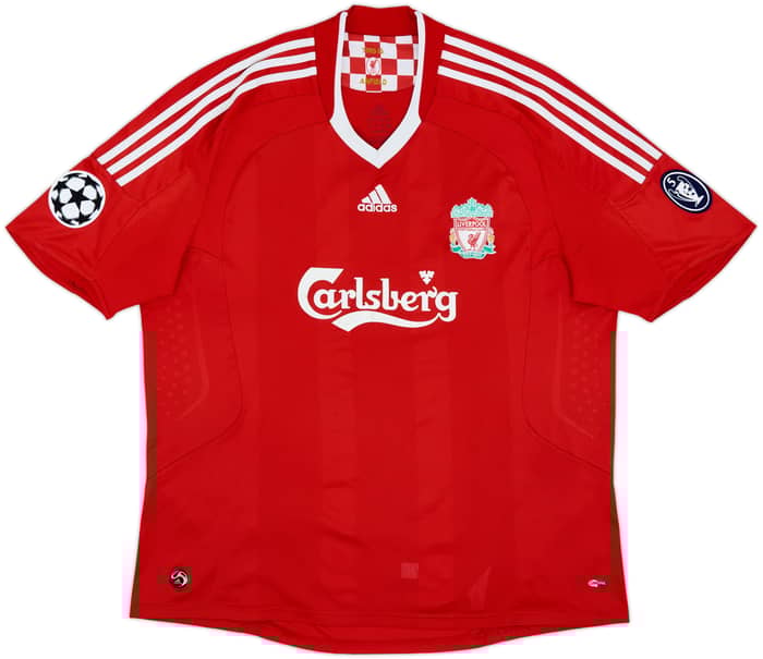 2008-10 Liverpool Home Shirt Torres #9 - 6/10 - (XXL)