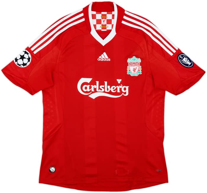 2008-10 Liverpool Home Shirt Torres #9 - 7/10 - (L)