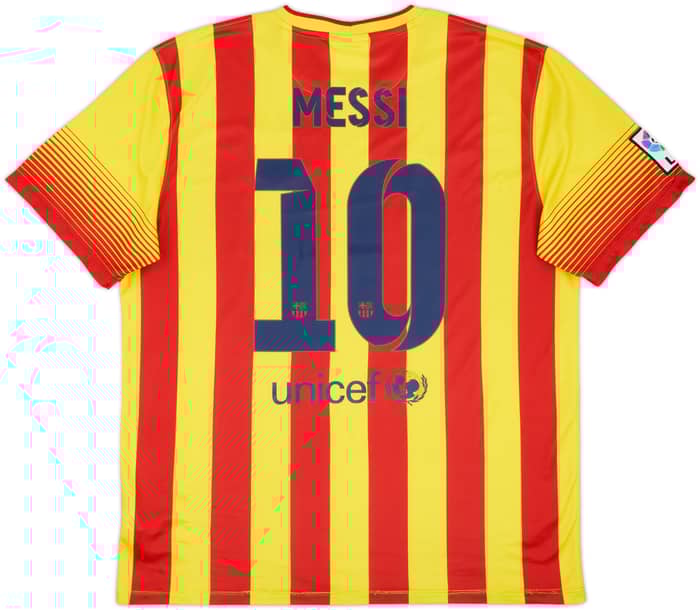 2013-15 Barcelona Away Shirt Messi #10 - 8/10 - (XL)