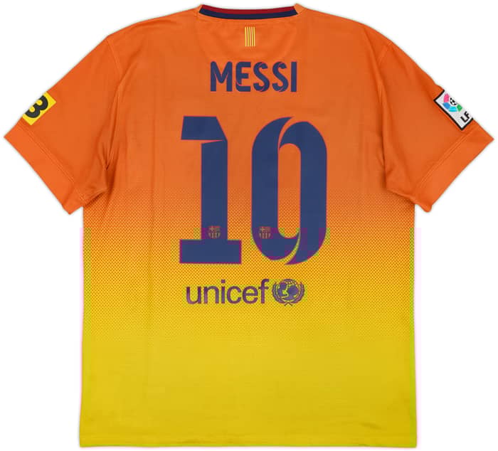 2012-13 Barcelona Away Shirt Messi #10 - 5/10 - (L)
