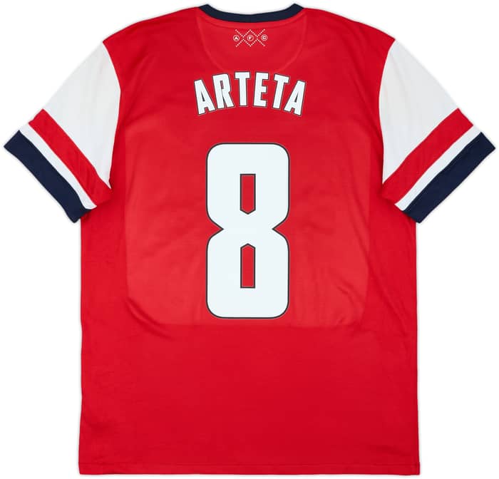 2012-14 Arsenal Home Shirt Arteta #8 - 8/10 - (L)