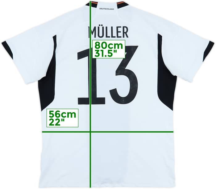 2022-23 Germany Home Shirt Muller #13 - 5/10 - (XL)