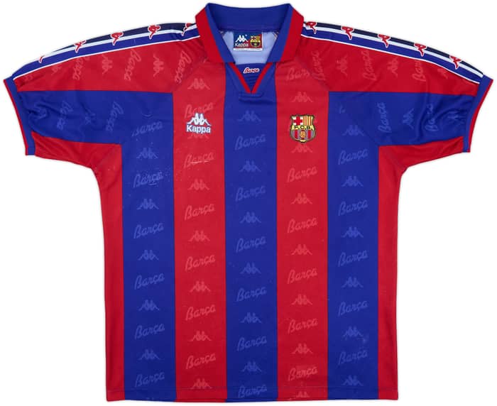 1995-97 Barcelona Home Shirt - 6/10 - (XXL)