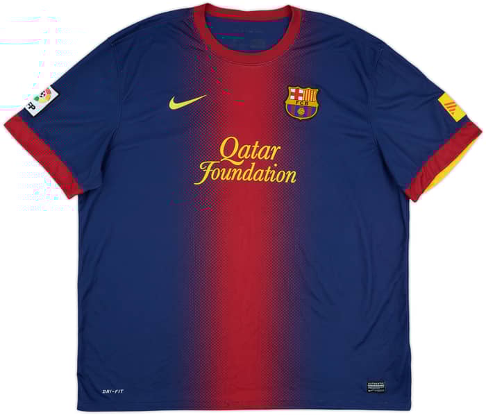 2012-13 Barcelona Home Shirt Messi #10 - 8/10 - (XXL)