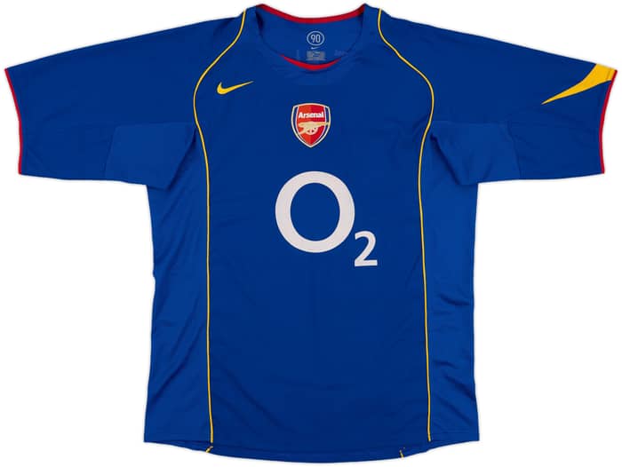 2004-06 Arsenal Away Shirt Henry #14 - 8/10 - (L)