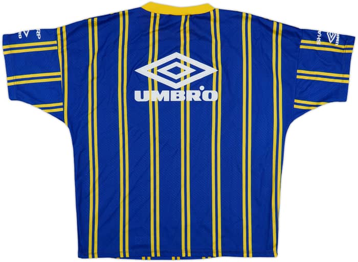 1994-96 Manchester United Umbro Training Shirt - 8/10 - (M)