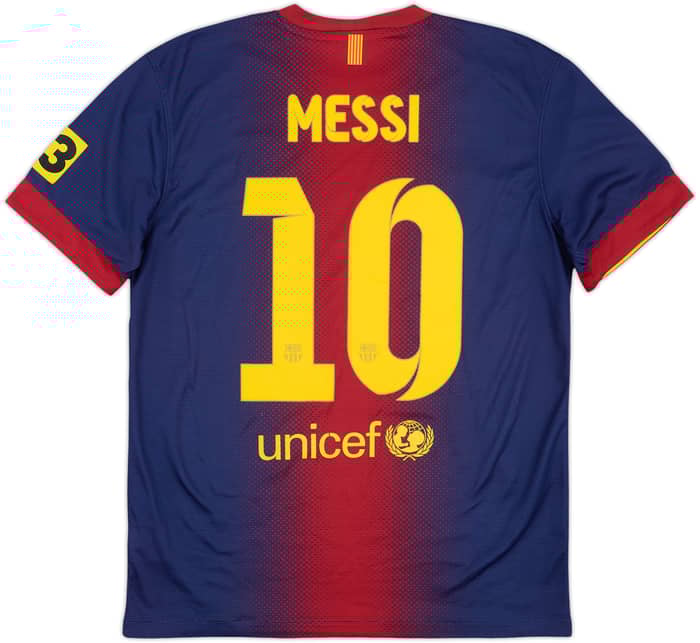 2012-13 Barcelona Home Shirt Messi #10 - 6/10 - (M)
