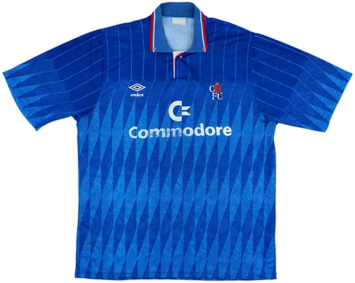 1989-91 Chelsea Home Shirt - 5/10 - (XL)