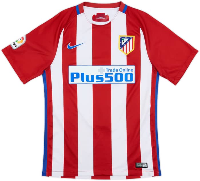 2016-17 Atletico Madrid Home Shirt Griezmann #7 - 7/10 - (S)