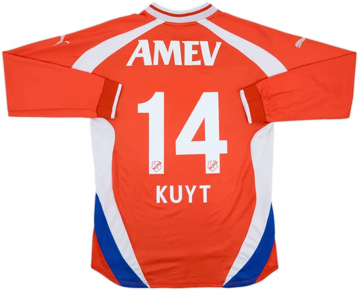 2001-02 Utrecht Home L/S Shirt Kuyt #14 - 6/10 - (XL)