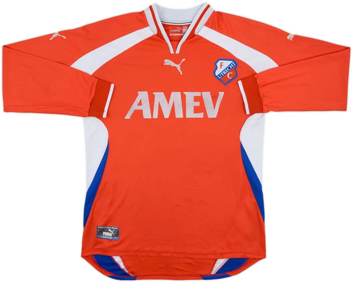 2001-02 Utrecht Home L/S Shirt Kuyt #14 - 6/10 - (XL)
