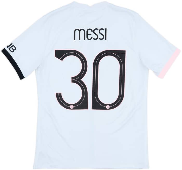 2021-22 Paris Saint-Germain Away Shirt Messi #30 - 6/10 - (M)
