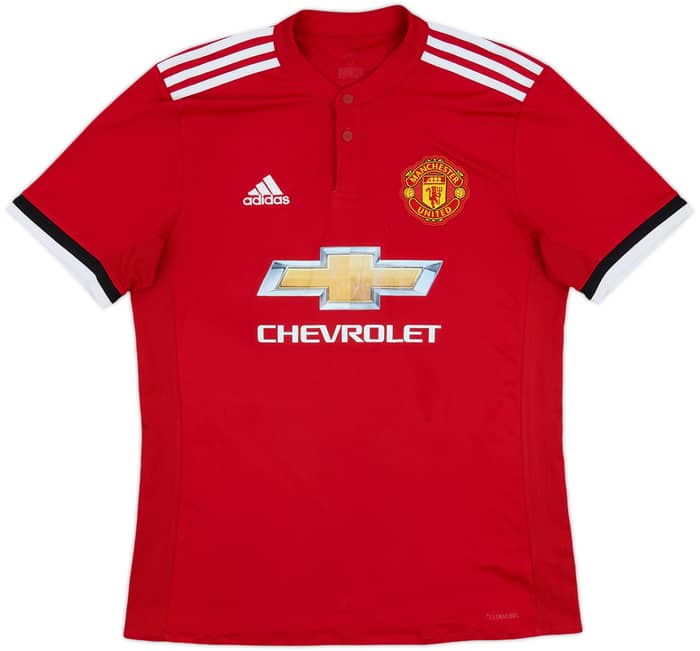 2017-18 Manchester United Home Shirt Ibrahimovic #10 - 6/10 - (M)