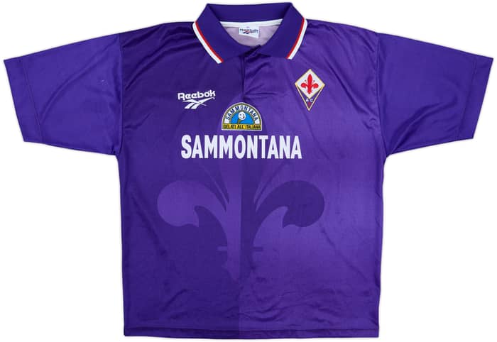 1995-96 Fiorentina Home Shirt - 6/10 - (L)