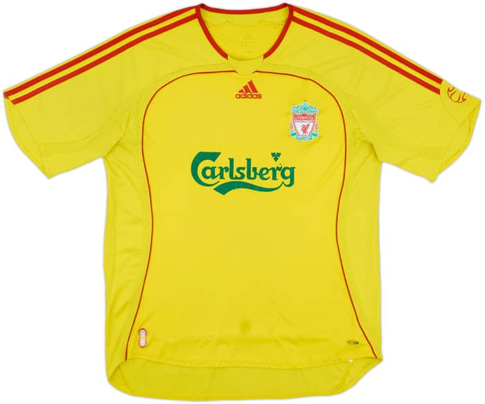 2006-07 Liverpool Away Shirt Gerrard #8 - 6/10 - (L)