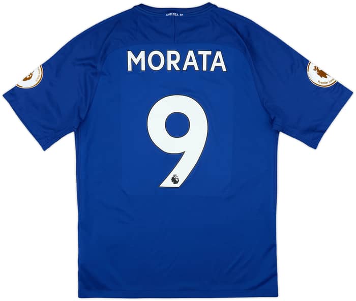 2017-18 Chelsea Home Shirt Morata #9 - 9/10 - (M)
