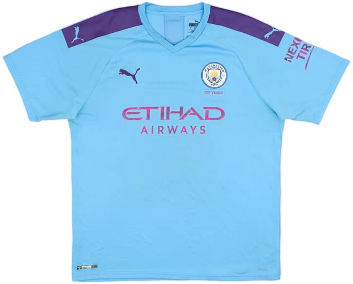 2019-20 Manchester City Home Shirt De Bruyne #17 - 5/10 - (XL)