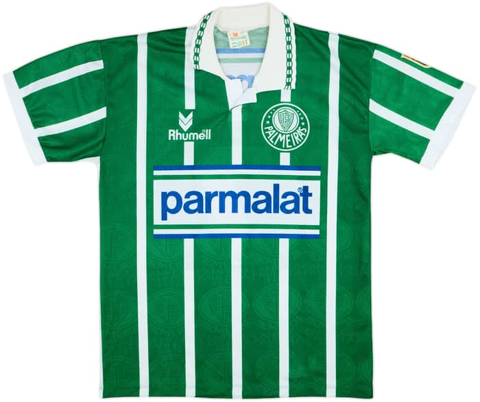 1993-94 Palmeiras Home Shirt #7 - 8/10 - (XL)