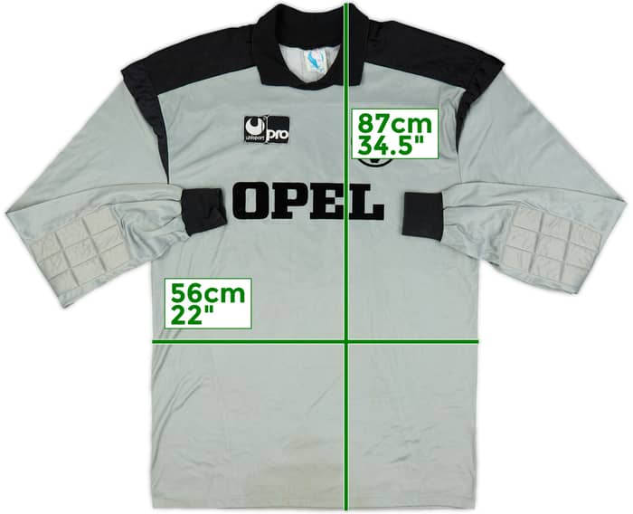 1990-91 Bordeaux GK Shirt #1 - 8/10 - (XL)