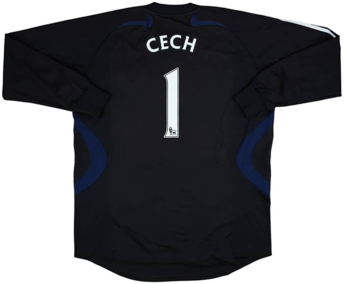2007-08 Chelsea Player Issue GK Shirt Cech #1 - 7/10 - (XXL)