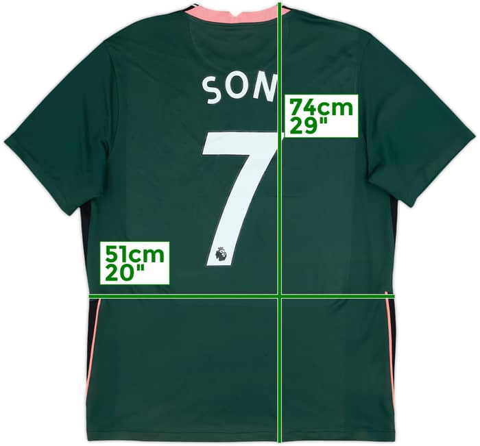 2020-21 Tottenham Away Shirt Son #7 - 7/10 - (L)