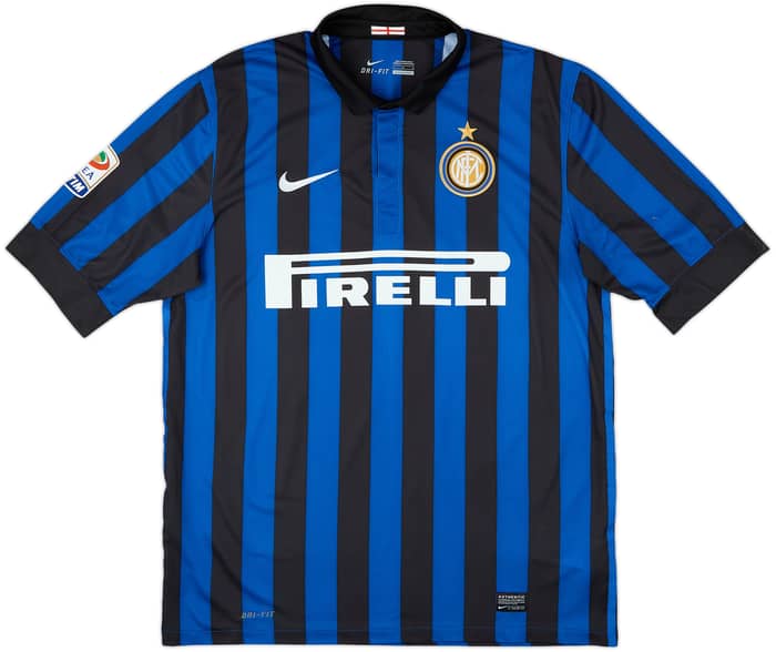 2011-12 Inter Milan Home Shirt Milito #22 - 6/10 - (L)