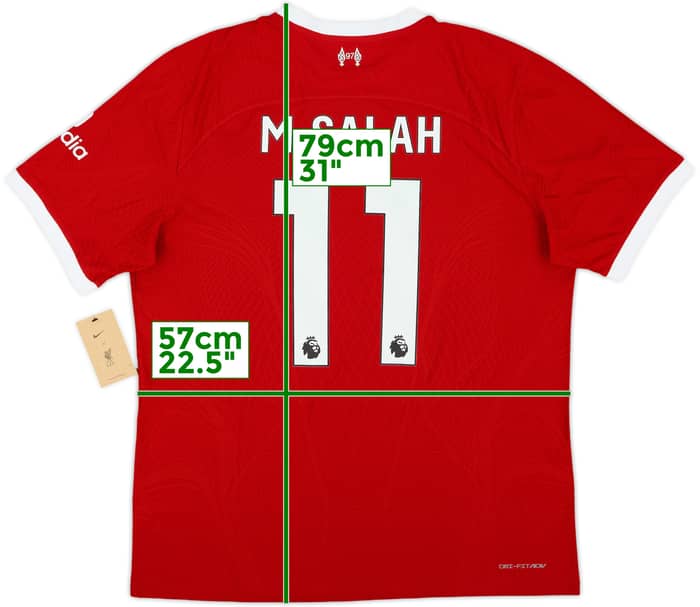 2023-24 Liverpool Authentic Home Shirt M.Salah #11 (XL)