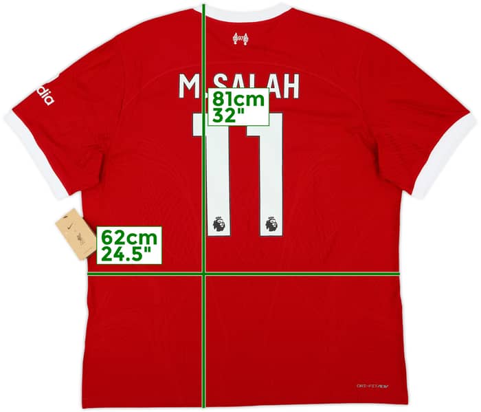 2023-24 Liverpool Authentic Home Shirt M.Salah #11 (XXL)