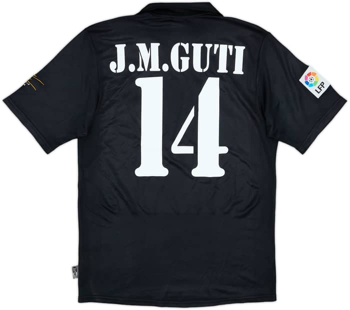 2001 Real Madrid Away Shirt J.M.Guti #14 - 6/10 - (S)
