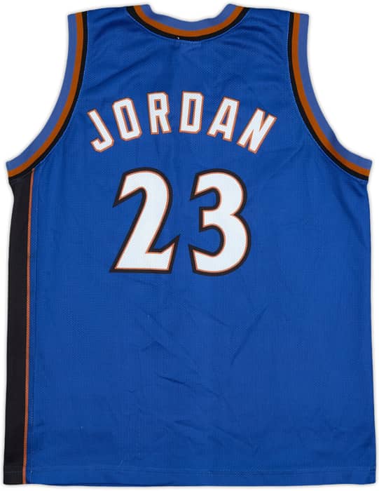 2001-03 Washington Wizards Jordan #23 Champion Away Jersey - 9/10 - (XL.Boys)