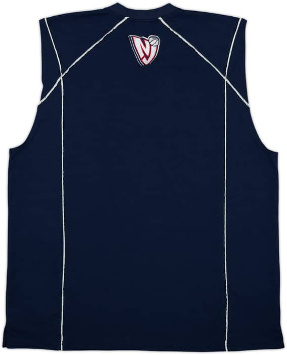 2000s New Jersey Nets Champion Training Jersey - 8/10 - (L)