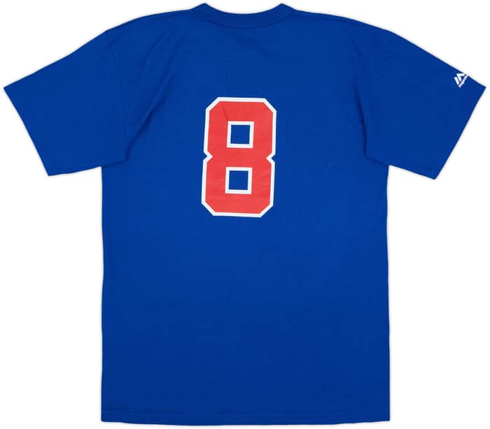 2014 Texas Rangers #8 Majestic Tee - 9/10 - (M)