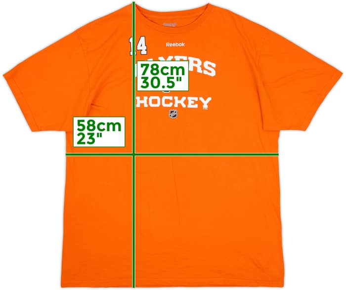 2011-12 Philadelphia Flyers Couturier #14 Reebok Tee - 8/10 - (XL)