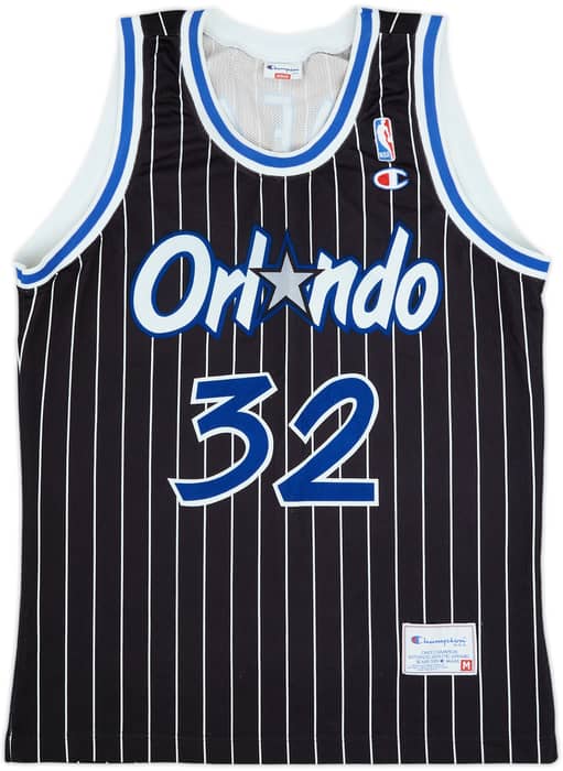 1992-96 Orlando Magic O'Neal #32 Champion Away Jersey - 8/10 - (M)