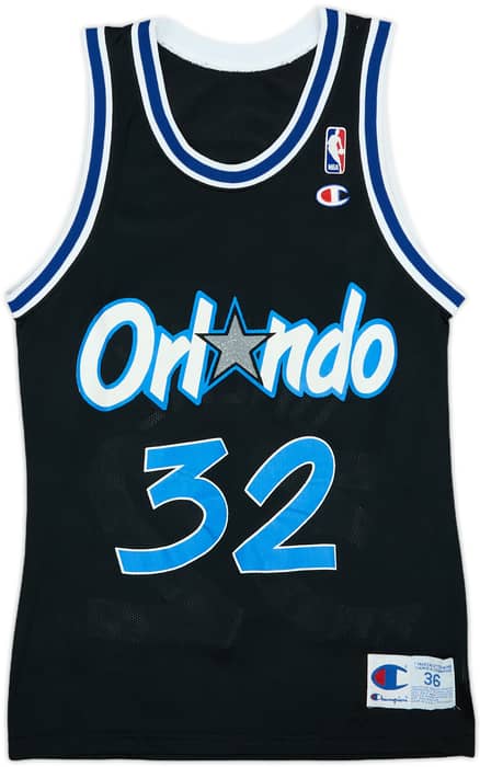1992-94 Orlando Magic O'Neal #32 Champion Away Jersey - 8/10 - (S)