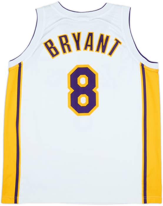 2002-06 LA Lakers Bryant #8 Champion Alternate Jersey - 7/10 - (L)