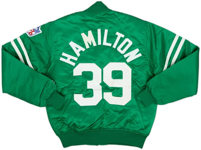 1984-87 New York Jets Hamilton #39 Starter Satin Varsity Jacket - 8/10 - (S)