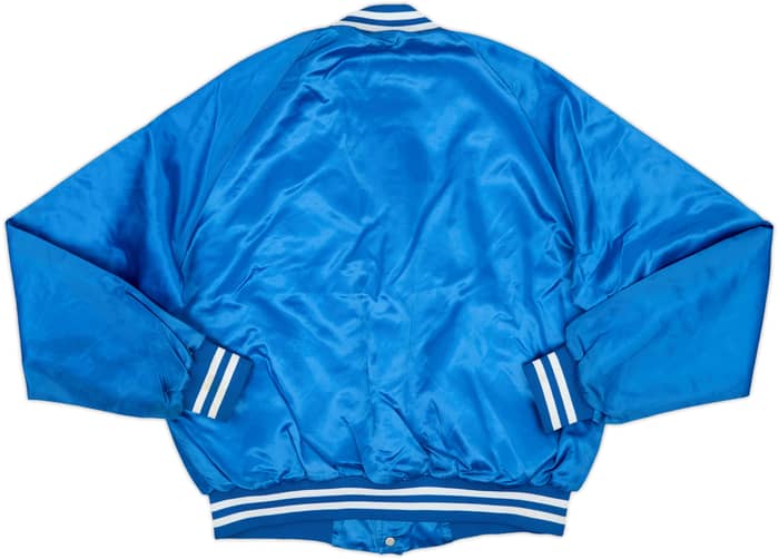 1990s New York Giants Chalk Line Satin Varsity Jacket - 7/10 - (L)