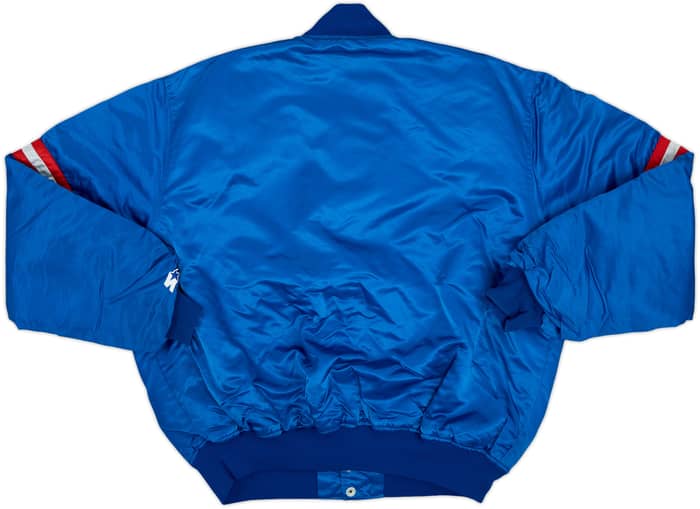 1980s New York Giants Starter Satin Varsity Jacket - 8/10 - (XL)