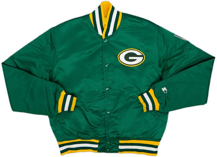 1980s Green Bay Packers Starter Satin Varsity Jacket - 4/10 - (S)