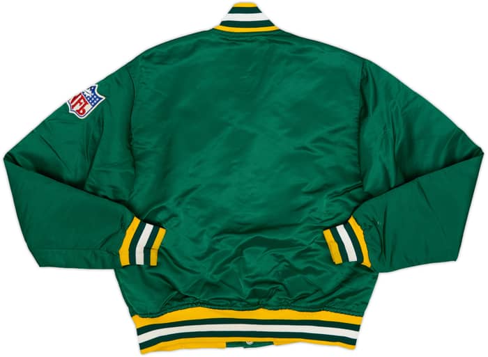 1980s Green Bay Packers Starter Satin Varsity Jacket - 4/10 - (S)