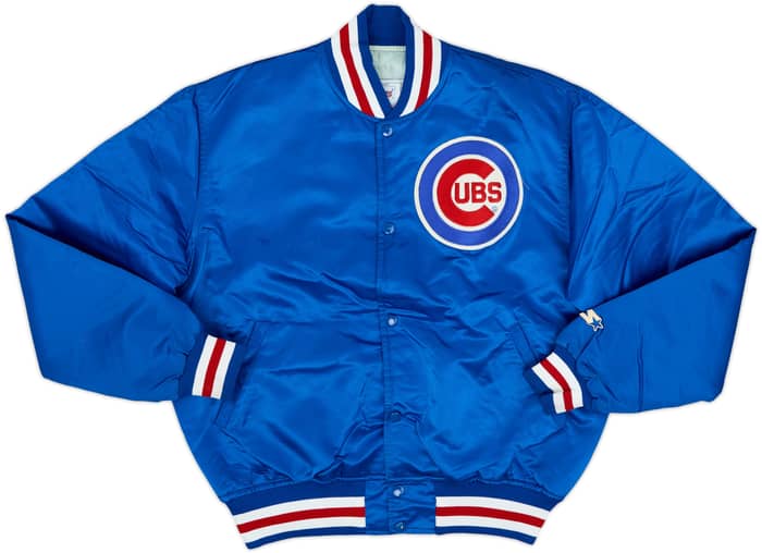 1980s Chicago Cubs Starter Satin Varsity Jacket - 7/10 - (L)