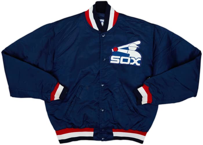1980s Chicago White Sox Starter Satin Varsity Jacket - 5/10 - (M)