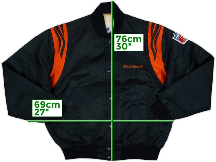 1980s Cincinnati Bengals Starter Satin Varsity Jacket - 7/10 - (XL)