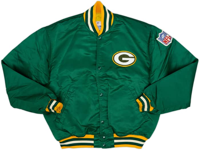 1980s Green Bay Packers Starter Satin Varsity Jacket - 5/10 - (L)
