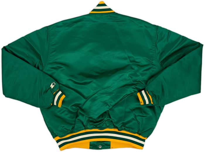 1980s Green Bay Packers Starter Satin Varsity Jacket - 5/10 - (L)