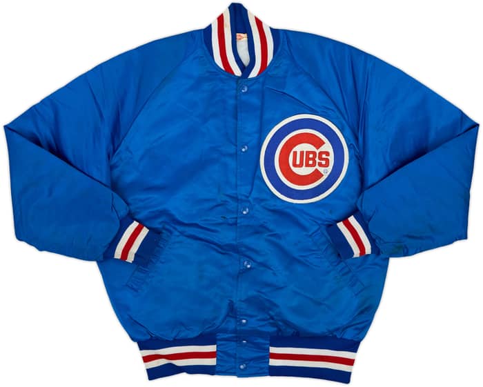 1980s Chicago Cubs Art-Flo Satin Varsity Jacket - 6/10 - (L)