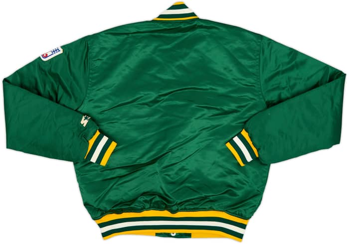1980s Green Bay Packers Starter Satin Varsity Jacket - 8/10 - (S)